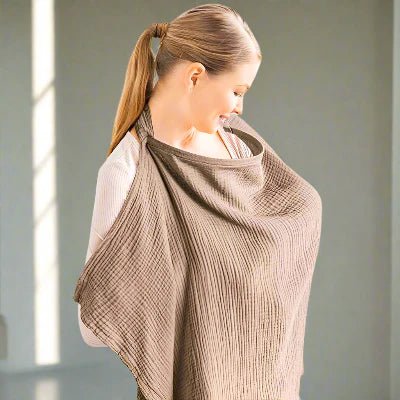 Cape d'allaitement - BreastfeedingCover™ - Beige - Carrefour bébé maman