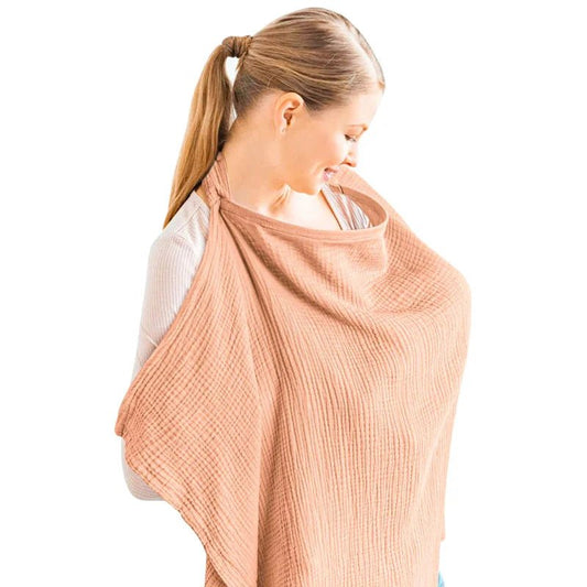 Cape d'allaitement - BreastfeedingCover™ - Peche - Carrefour bébé maman