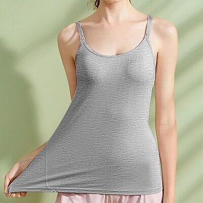 Débardeur Allaitement - NursingTank™ - Gris - Carrefour bébé maman